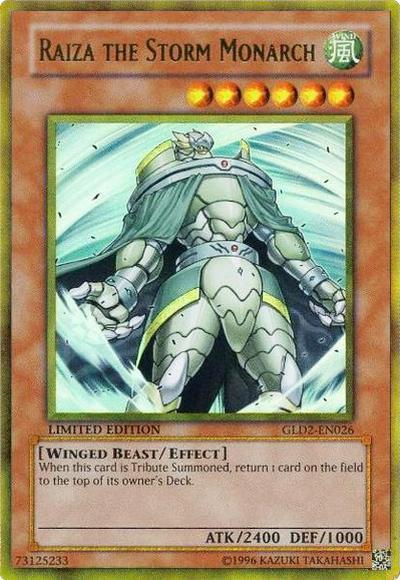 Raiza the Storm Monarch [GLD2-EN026] Ultra Rare | Galactic Gamez