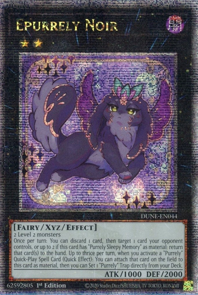 Epurrely Noir [DUNE-EN044] Quarter Century Secret Rare | Galactic Gamez