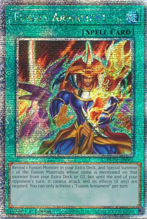 Fusion Armament [DUNE-EN061] Quarter Century Secret Rare | Galactic Gamez