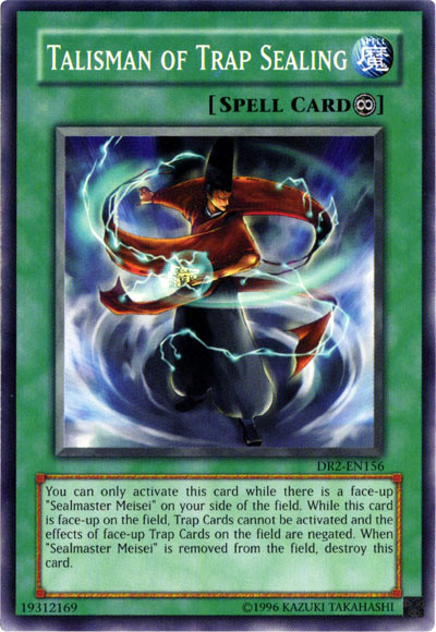 Talisman of Trap Sealing [DR2-EN156] Common | Galactic Gamez