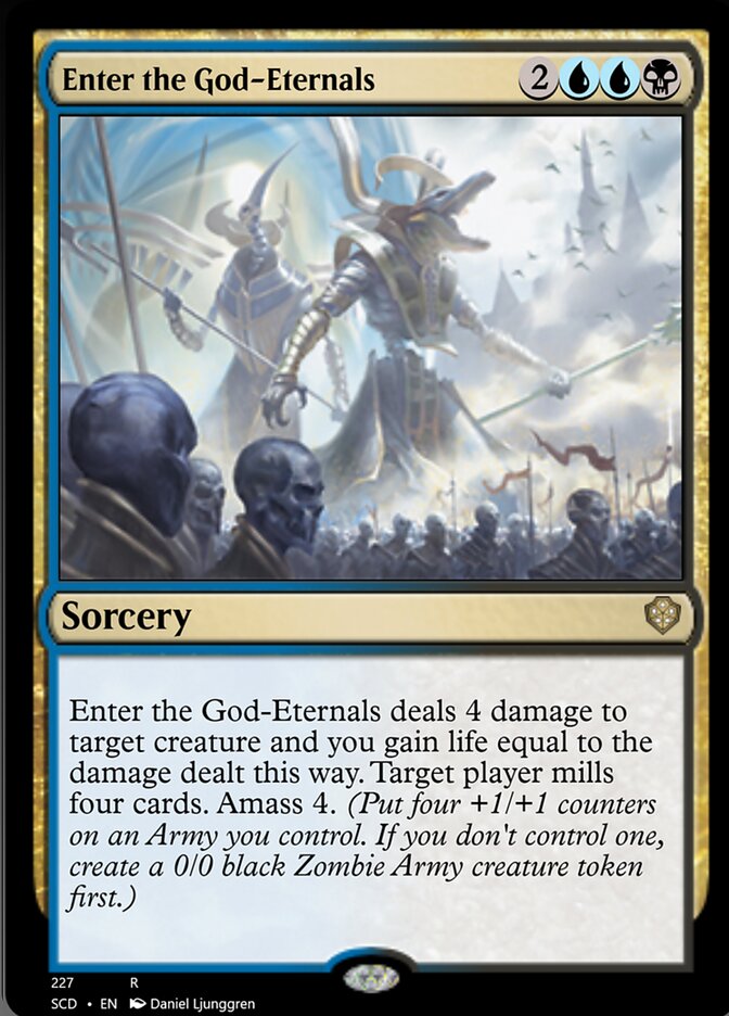 Enter the God-Eternals [Starter Commander Decks] | Galactic Gamez