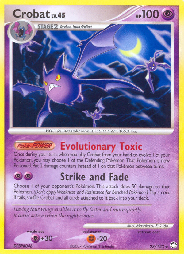 Crobat (23/123) [Diamond & Pearl: Mysterious Treasures] | Galactic Gamez