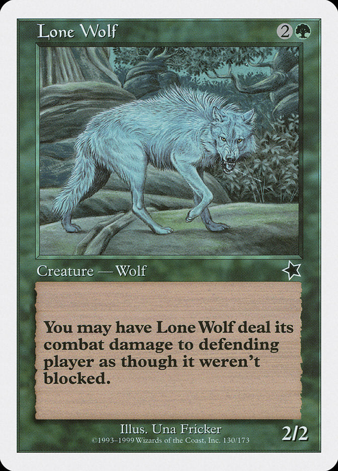 Lone Wolf [Starter 1999] | Galactic Gamez