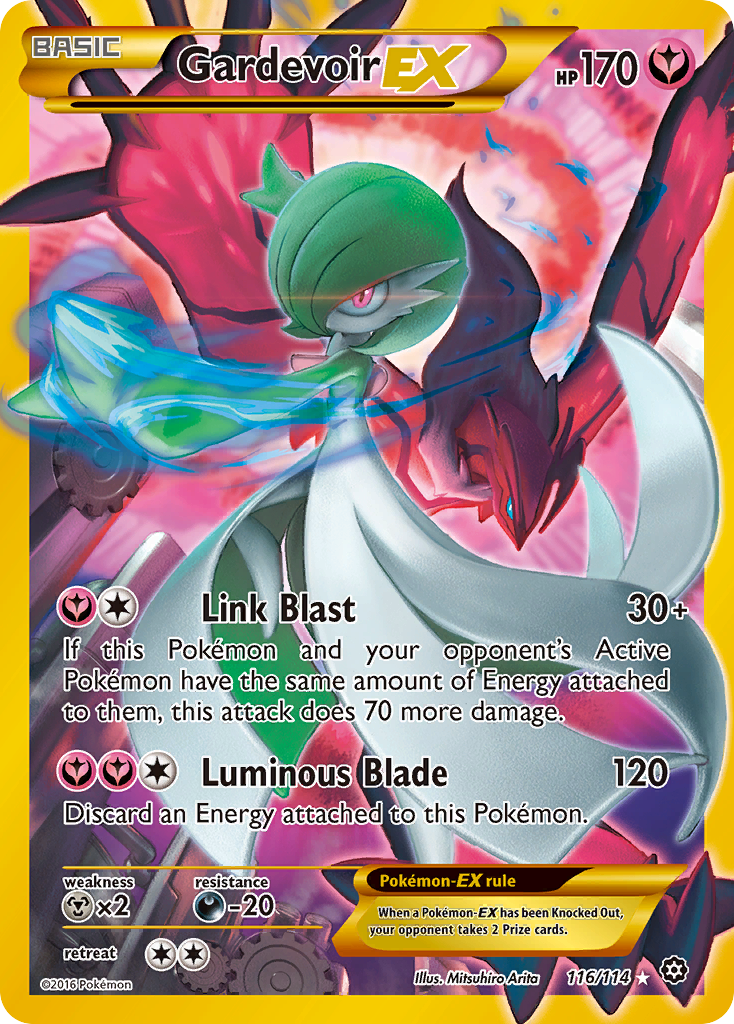 Gardevoir EX (116/114) [XY: Steam Siege] | Galactic Gamez