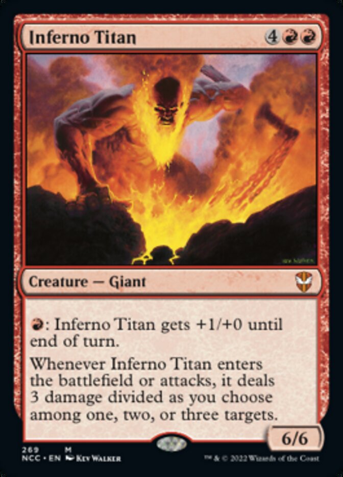 Inferno Titan [Streets of New Capenna Commander] | Galactic Gamez