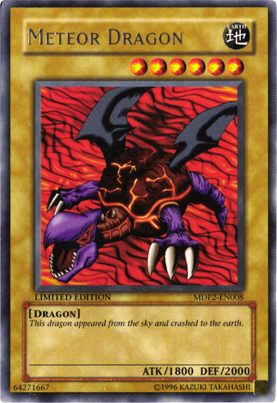 Meteor Dragon [MDP2-EN008] Rare | Galactic Gamez