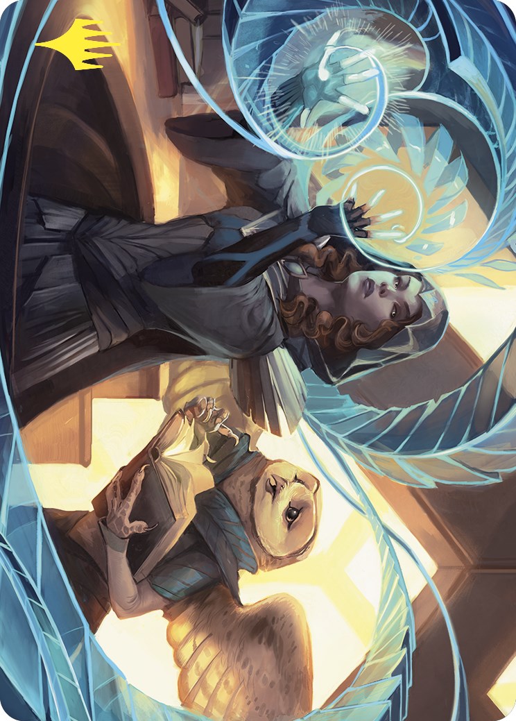 Personal Tutor Art Card (Gold-Stamped) [Commander Masters Art Series] | Galactic Gamez