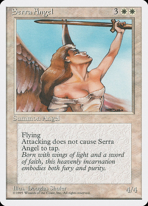 Serra Angel [Fourth Edition] | Galactic Gamez