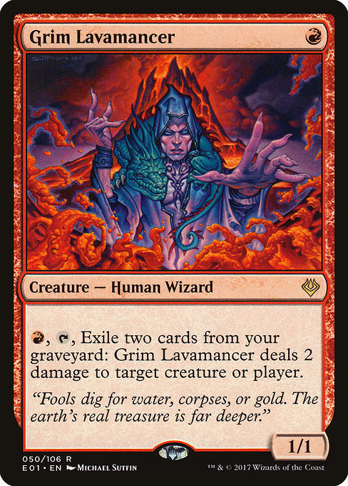 Grim Lavamancer [Archenemy: Nicol Bolas] | Galactic Gamez