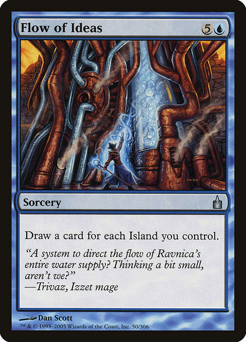 Flow of Ideas [Ravnica: City of Guilds] | Galactic Gamez