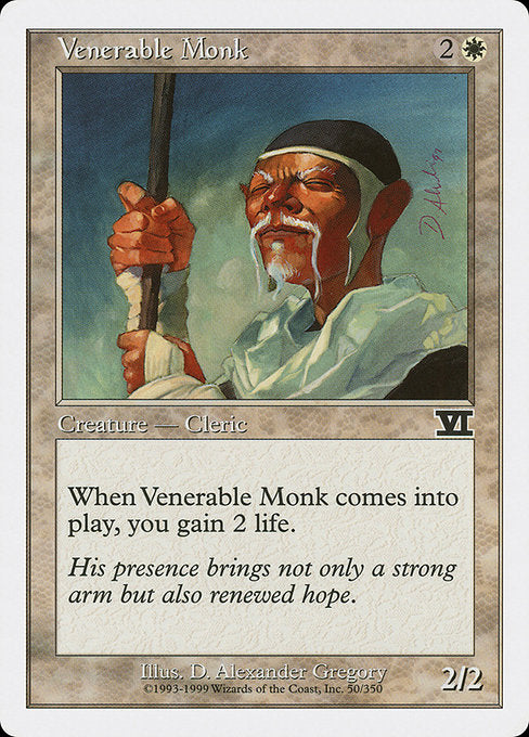 Venerable Monk [Classic Sixth Edition] | Galactic Gamez