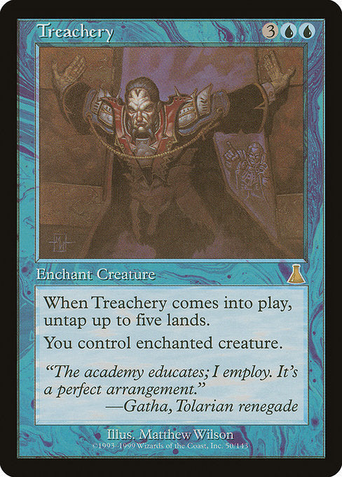 Treachery [Urza's Destiny] | Galactic Gamez