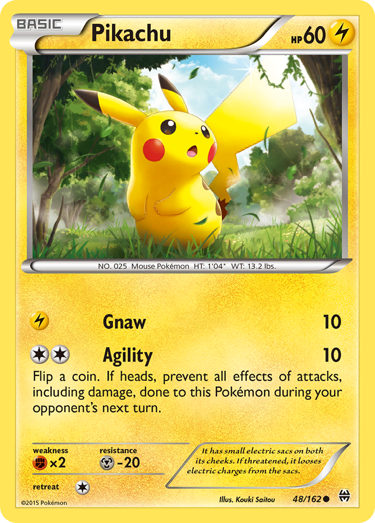 Pikachu (48/162) [XY: BREAKthrough] | Galactic Gamez