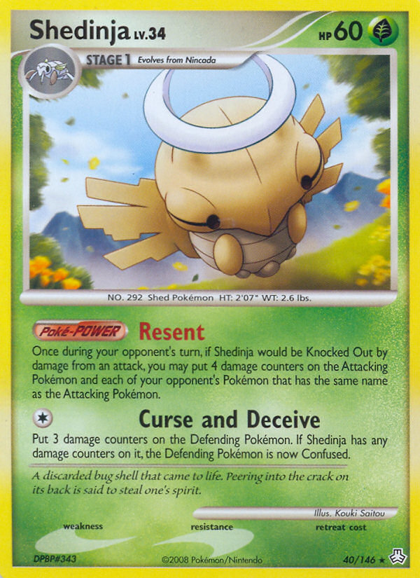 Shedinja (40/146) [Diamond & Pearl: Legends Awakened] | Galactic Gamez