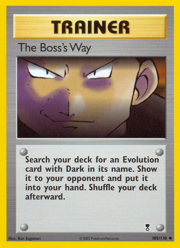 The Boss's Way (105/110) [Legendary Collection] | Galactic Gamez