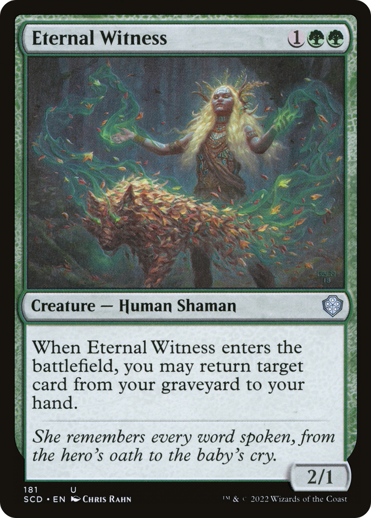 Eternal Witness [Starter Commander Decks] | Galactic Gamez