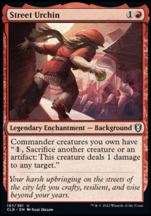 Street Urchin [Commander Legends: Battle for Baldur's Gate] | Galactic Gamez