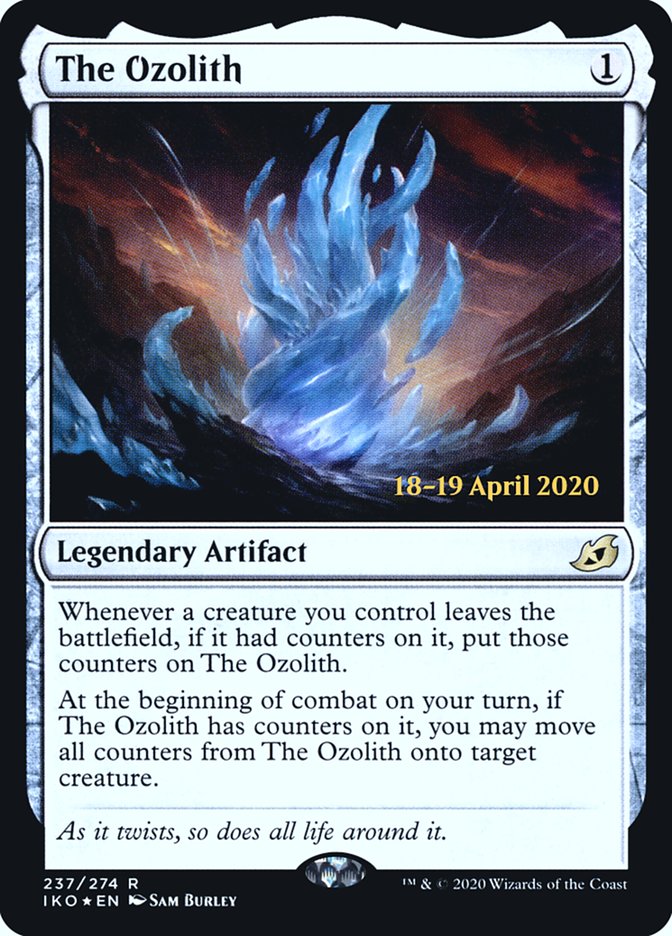 The Ozolith  [Ikoria: Lair of Behemoths Prerelease Promos] | Galactic Gamez