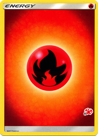 Fire Energy (Charizard Stamp #22) [Battle Academy 2020] | Galactic Gamez