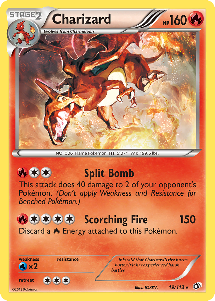 Charizard (19/113) [Black & White: Legendary Treasures] | Galactic Gamez