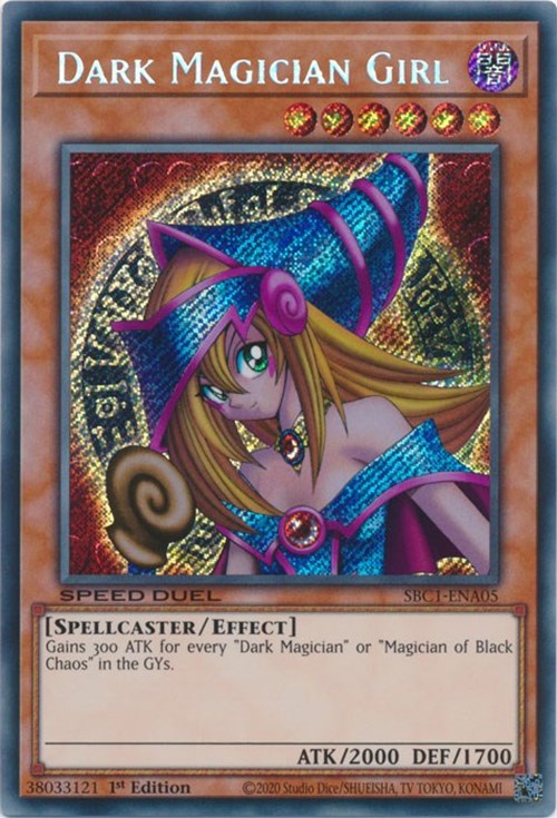 Dark Magician Girl [SBC1-ENA05] Secret Rare | Galactic Gamez