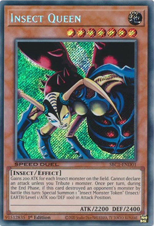 Insect Queen [SBC1-END01] Secret Rare | Galactic Gamez