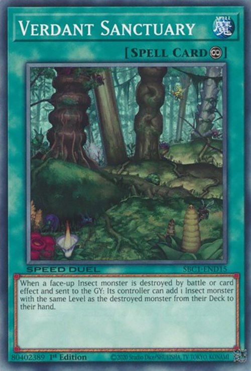 Verdant Sanctuary [SBC1-END15] Common | Galactic Gamez