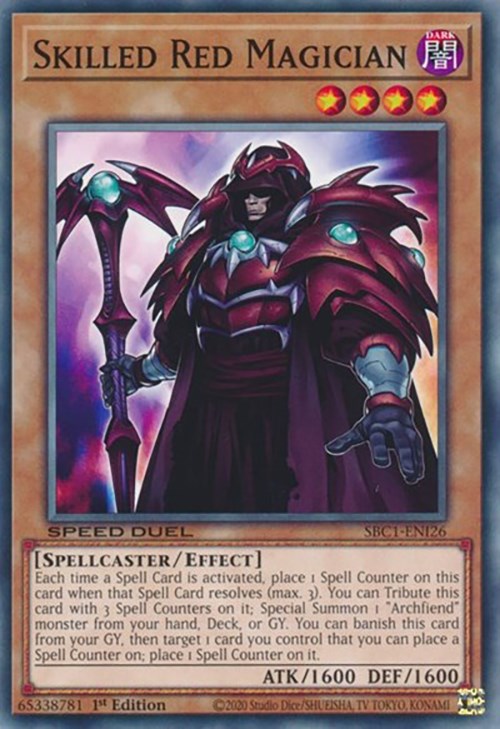 Skilled Red Magician [SBC1-ENI26] Common | Galactic Gamez