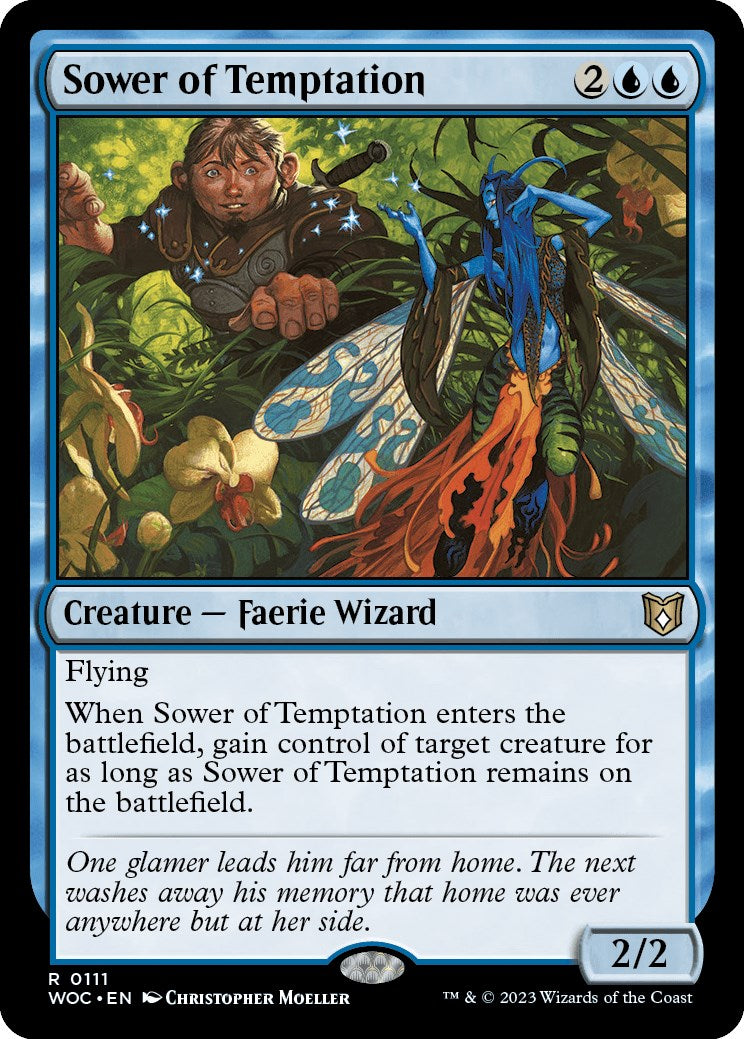 Sower of Temptation [Wilds of Eldraine Commander] | Galactic Gamez