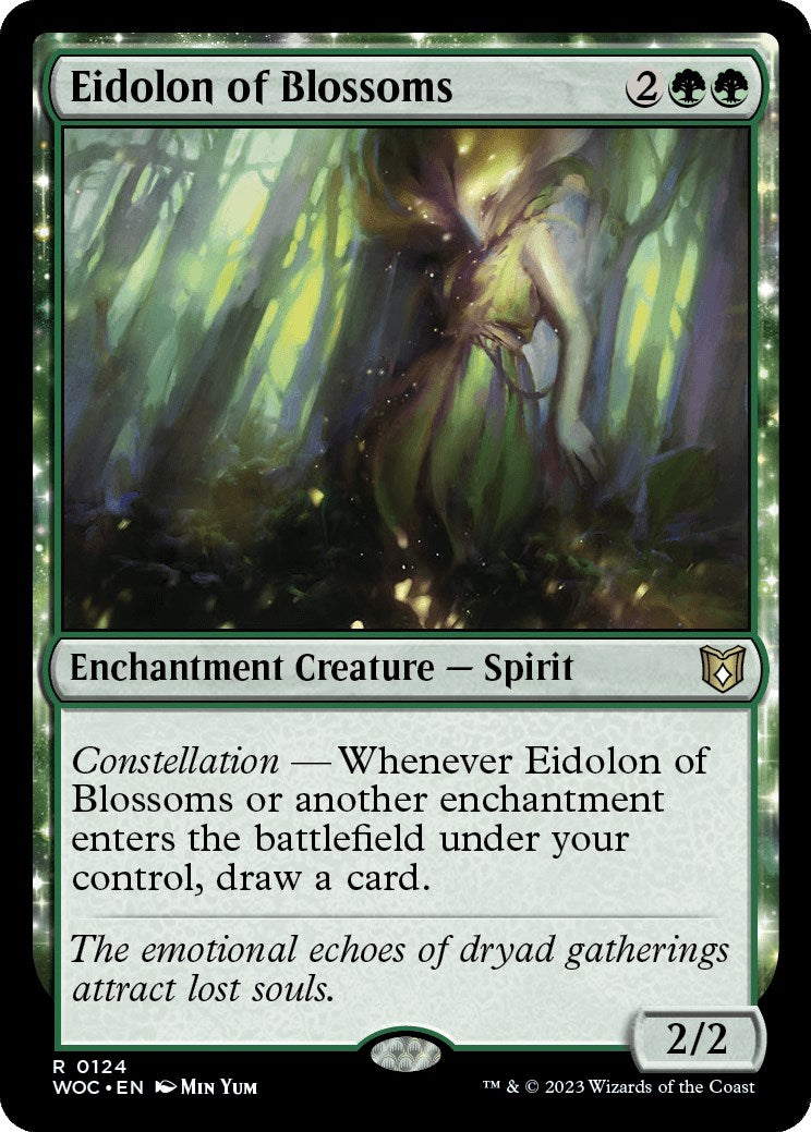 Eidolon of Blossoms [Wilds of Eldraine Commander] | Galactic Gamez