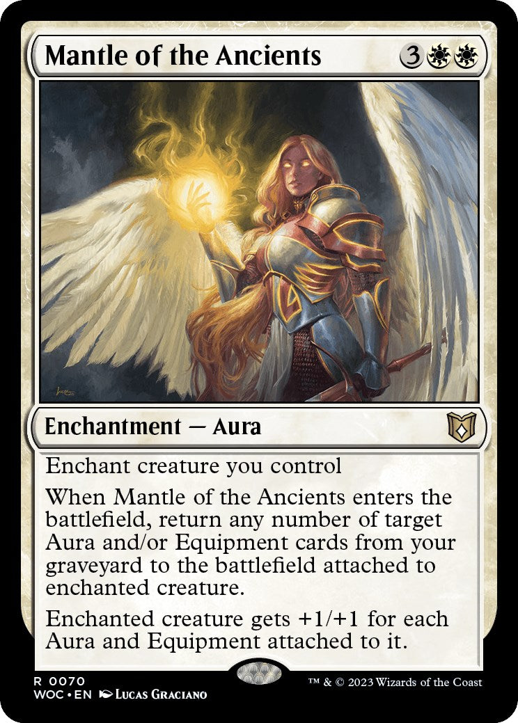 Mantle of the Ancients [Wilds of Eldraine Commander] | Galactic Gamez