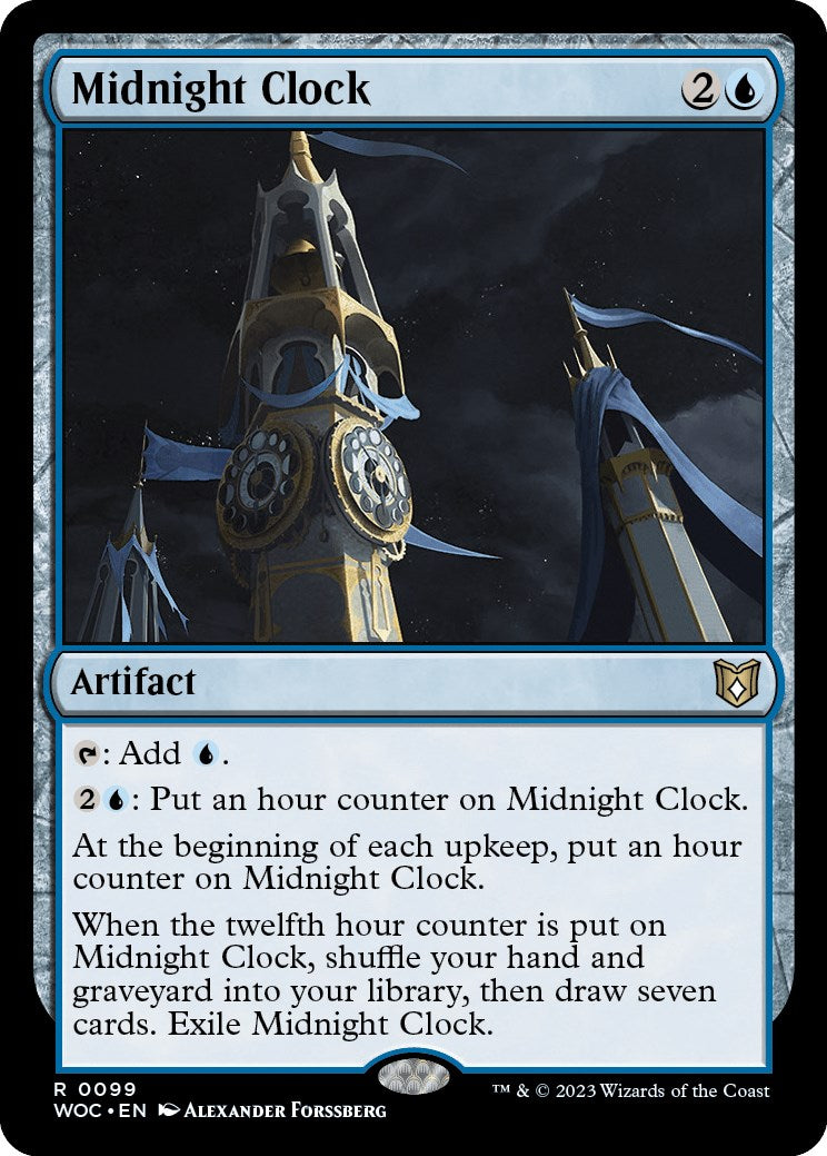 Midnight Clock [Wilds of Eldraine Commander] | Galactic Gamez