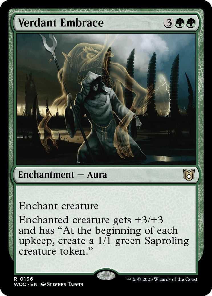 Verdant Embrace [Wilds of Eldraine Commander] | Galactic Gamez