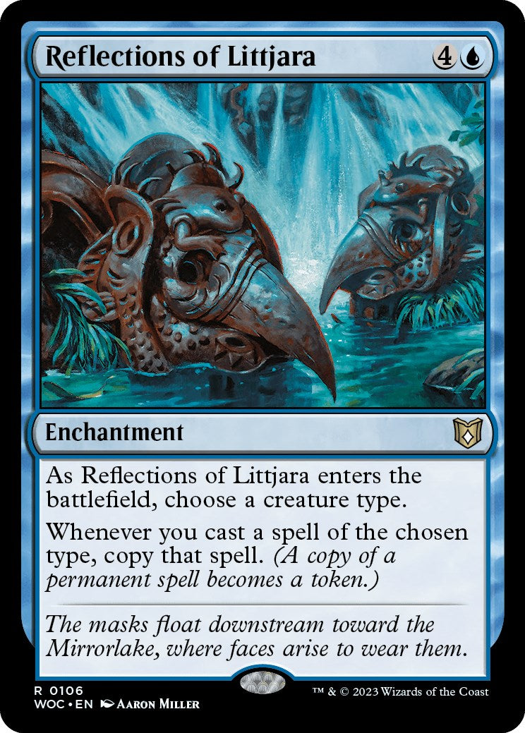 Reflections of Littjara [Wilds of Eldraine Commander] | Galactic Gamez