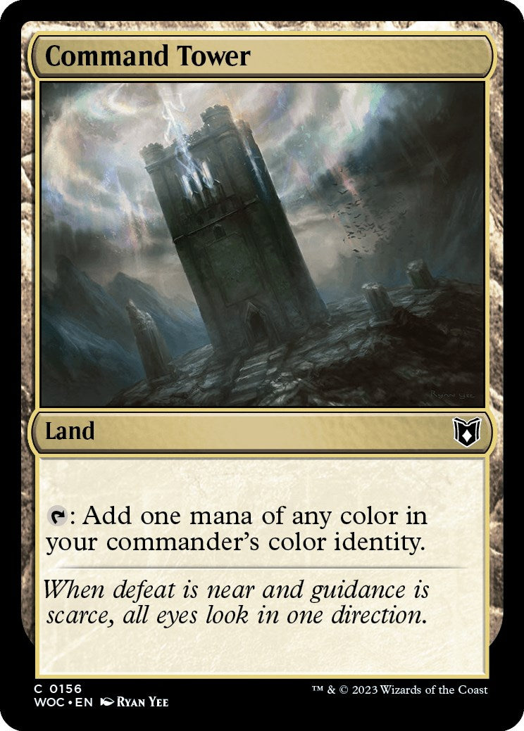 Command Tower [Wilds of Eldraine Commander] | Galactic Gamez