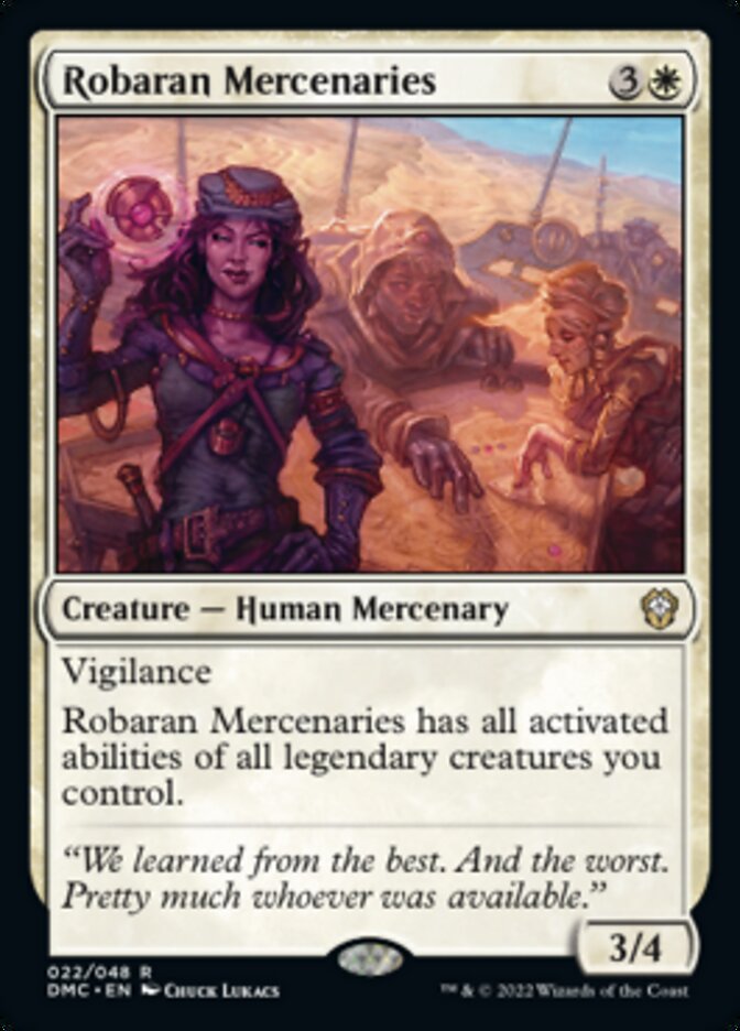 Robaran Mercenaries [Dominaria United Commander] | Galactic Gamez