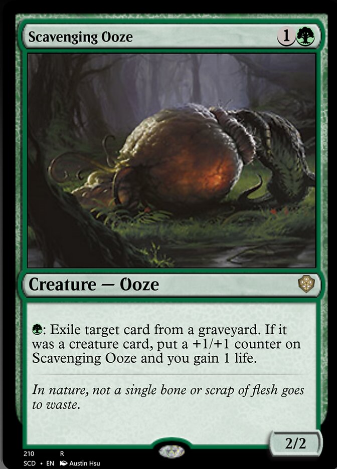 Scavenging Ooze [Starter Commander Decks] | Galactic Gamez