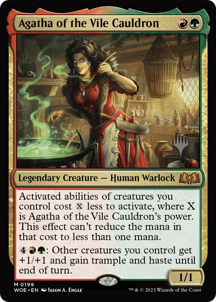 Agatha of the Vile Cauldron (Promo Pack) [Wilds of Eldraine Promos] | Galactic Gamez