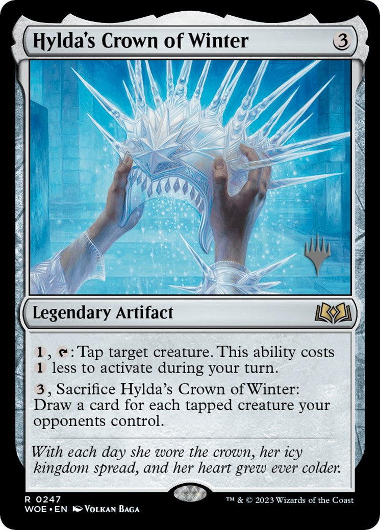 Hylda's Crown of Winter (Promo Pack) [Wilds of Eldraine Promos] | Galactic Gamez