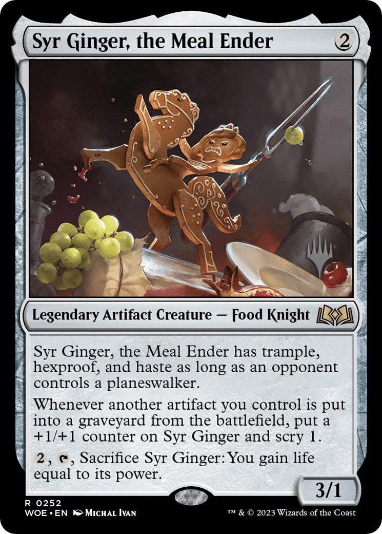 Syr Ginger, the Meal Ender (Promo Pack) [Wilds of Eldraine Promos] | Galactic Gamez