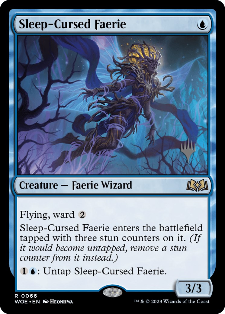 Sleep-Cursed Faerie (Promo Pack) [Wilds of Eldraine Promos] | Galactic Gamez