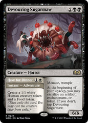 Devouring Sugarmaw // Have for Dinner(Promo Pack) [Wilds of Eldraine Promos] | Galactic Gamez