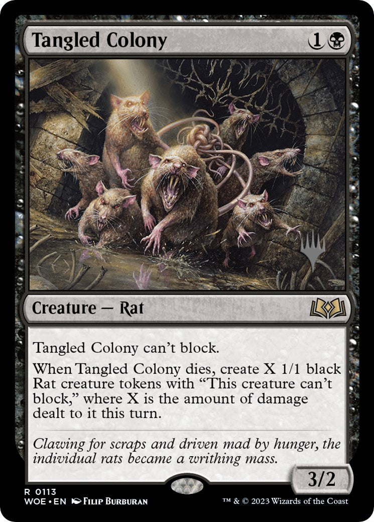 Tangled Colony (Promo Pack) [Wilds of Eldraine Promos] | Galactic Gamez