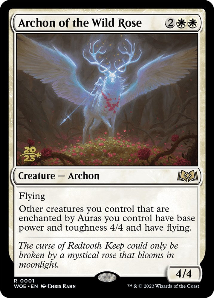 Archon of the Wild Rose [Wilds of Eldraine Prerelease Promos] | Galactic Gamez