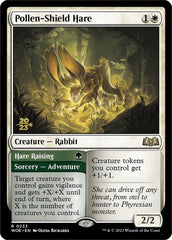 Pollen-Shield Hare // Hare Raising (Promo Pack) [Wilds of Eldraine Promos] | Galactic Gamez