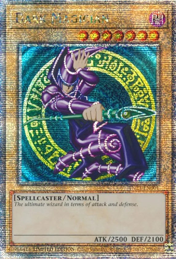 Dark Magician [TN23-EN001] Quarter Century Secret Rare | Galactic Gamez