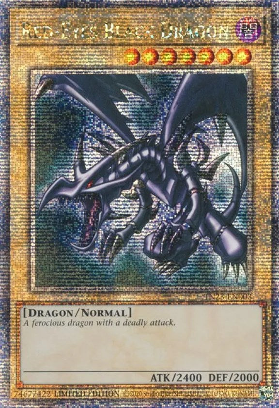 Red-Eyes Black Dragon [TN23-EN003] Quarter Century Secret Rare | Galactic Gamez