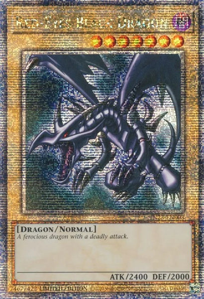 Red-Eyes Black Dragon [TN23-EN003] Quarter Century Secret Rare – Galactic Gamez