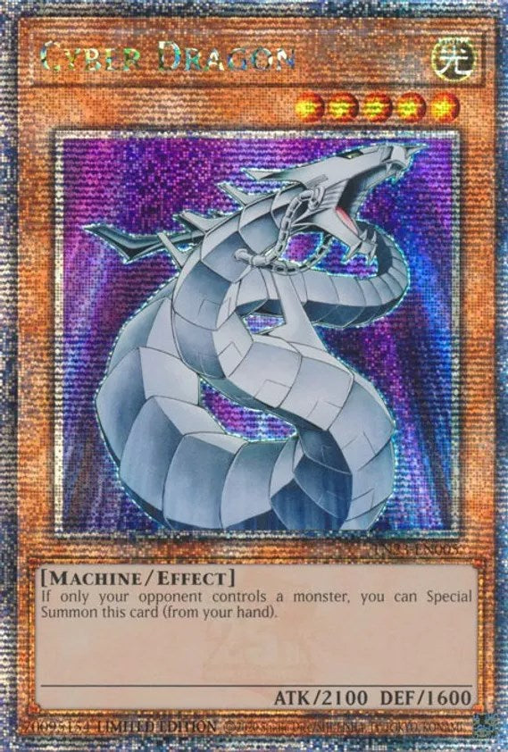 Cyber Dragon [TN23-EN005] Quarter Century Secret Rare | Galactic Gamez