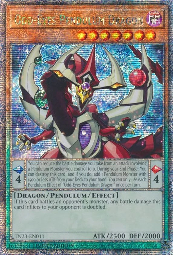 Odd-Eyes Pendulum Dragon [TN23-EN011] Quarter Century Secret Rare | Galactic Gamez